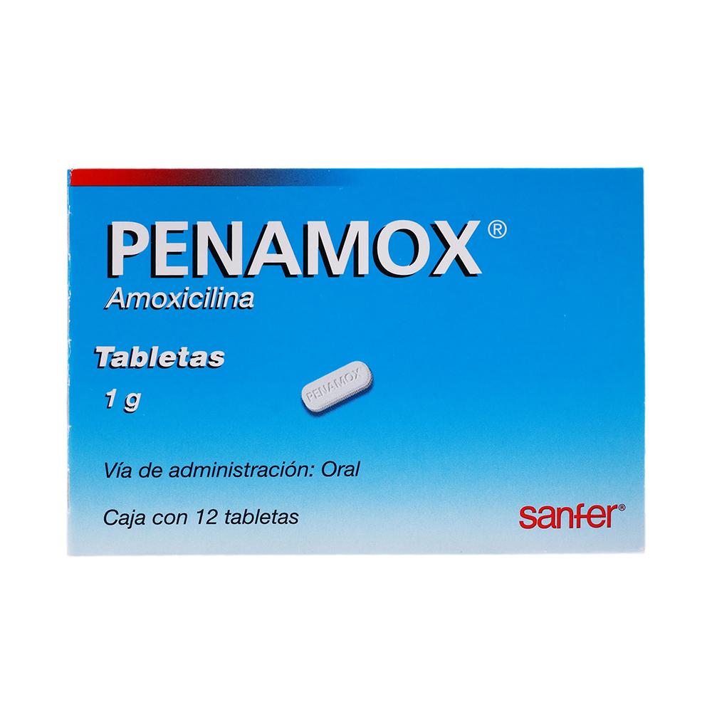 Penamox 1 Gr Con 12 Tabletas