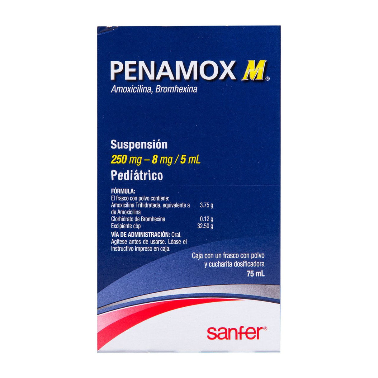 Penamox M 250 Mg Suspension 75 Ml