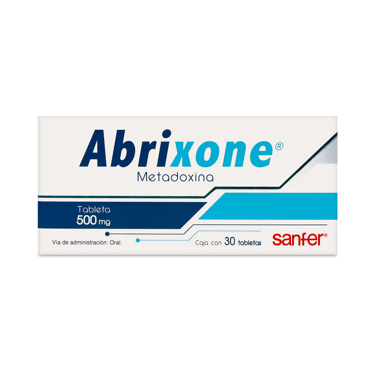 Abrixone 500 Mg Con 30 Tabletas