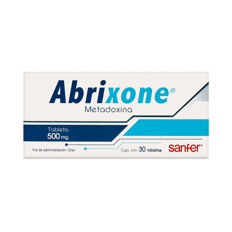 Abrixone 500 Mg Con 30 Tabletas