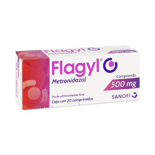 Flagyl 500 Mg Con 30 Comprimidos
