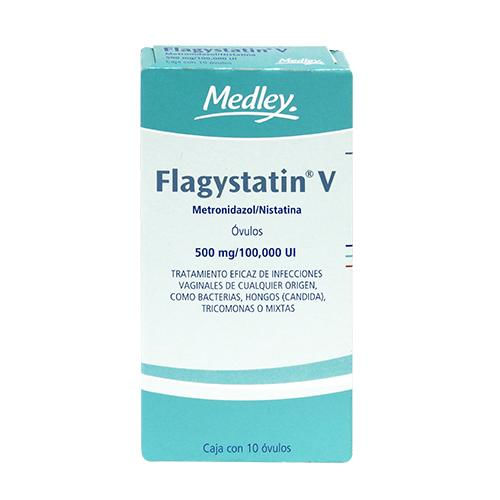 Flagystatin V 500 Mg 10 Ovulos