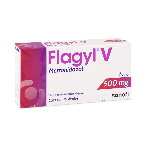 Flagyl 500 Mg Ovl Con 10