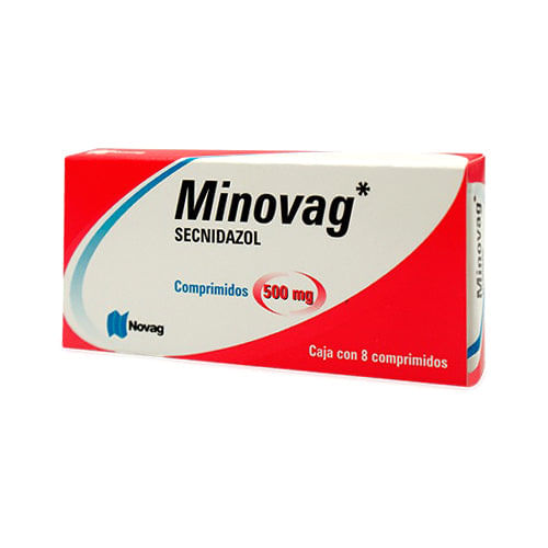 Secnidazol Minovag 500 Mg 8 Cpr