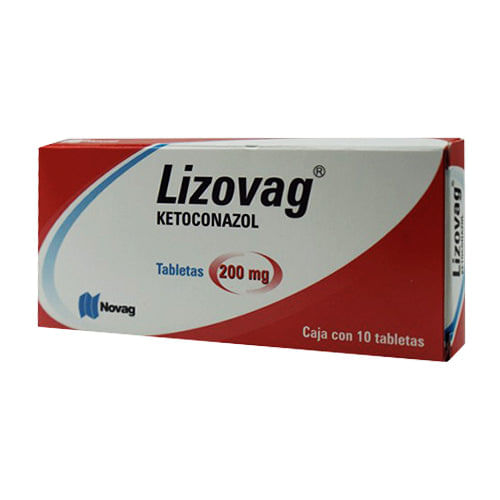 Ketoconazol Lizovag 200 Mg Con 10 Tabletas