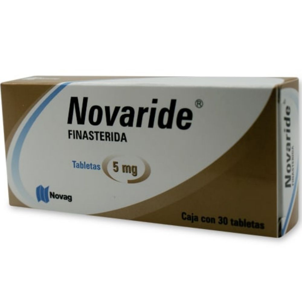 Finasterida Novaride 5 Mg Con 30 Tabletas