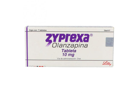 Zyprexa 10 Mg Con 7 Tabletas