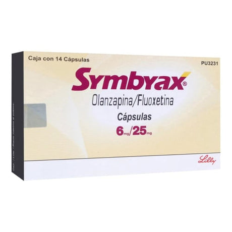 Symbyax 6 / 25 Mg Con 14 Capsulas
