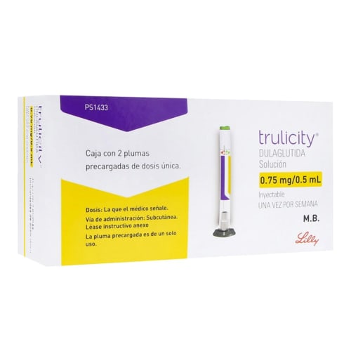 Trulicity 0.75 Mg 0.5 Inyectable Caja Con 2