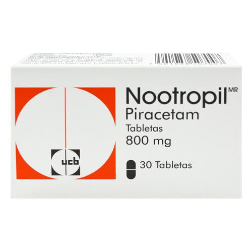Nootropil 800 Mg Con 30 Tabletas