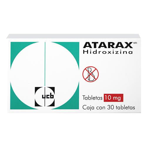 Atarax 10 Mg Con 30 Grageas