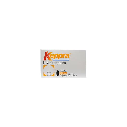 Keppra 500 Mg Con 30 Tabletas