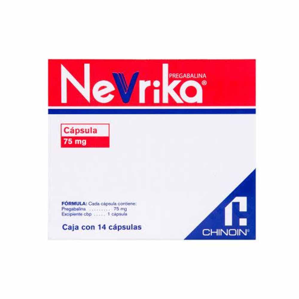Nevrika 75 Mg Con 14 Capsulas