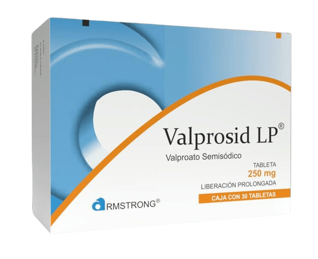 Valprosid Lp 250 Mg Con 30 Tabletas