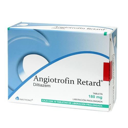 Angiotrofin 180 Rtd Con 10 Tabletas