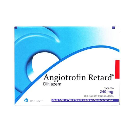 Angiotrofin 240 Rtd Con 10 Tabletas