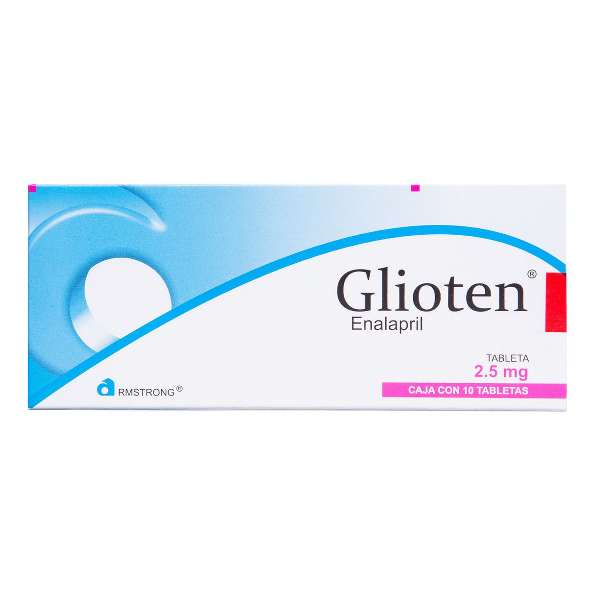 Glioten 2.5 Mg Con 10 Tabletas