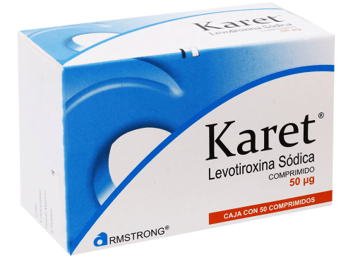 Karet 50 Ug Con 50 Comprimidos