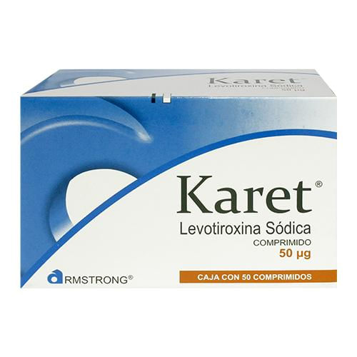 Karet 50 Ug Con 50 Comprimidos