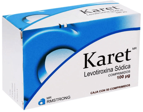 Karet 100 Ug Con 50 Comprimidos