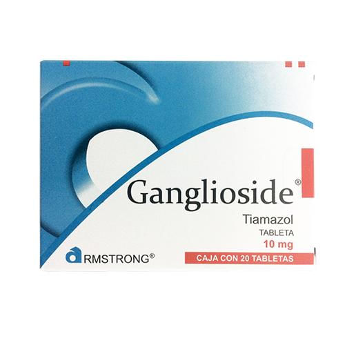 Ganglioside 10 Mg Con 20 Tabletas