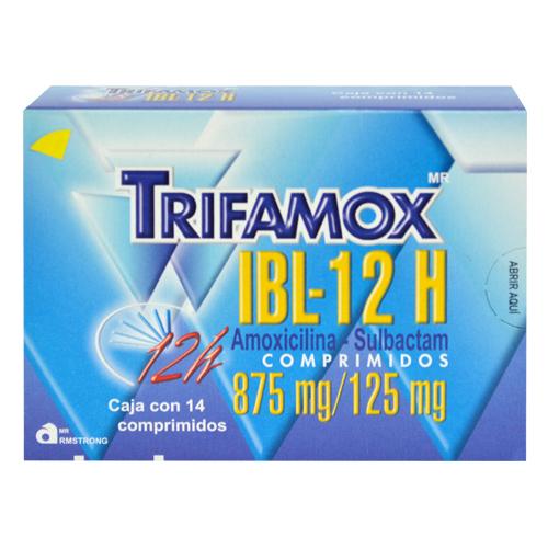 Trifamox Ibl 12H 875 Mg Con 14 Comprimidos