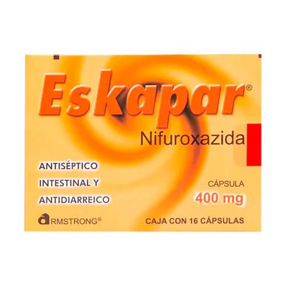 Eskapar 400 Mg Con 16 Capsulas
