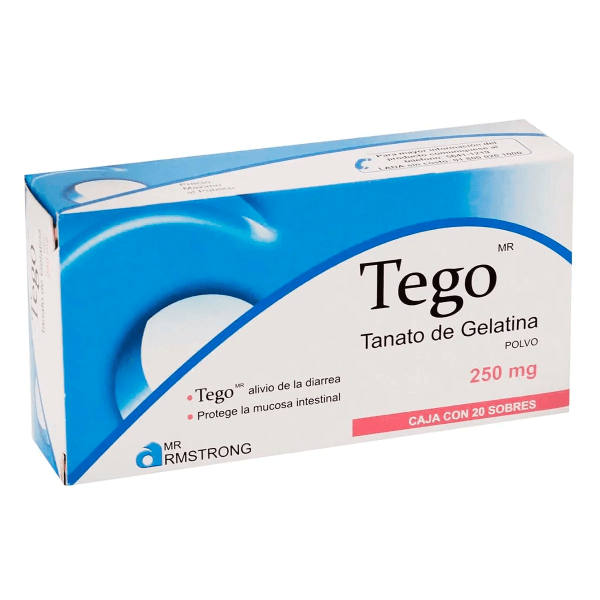 Tego 250 Mg Con 20 Sobres