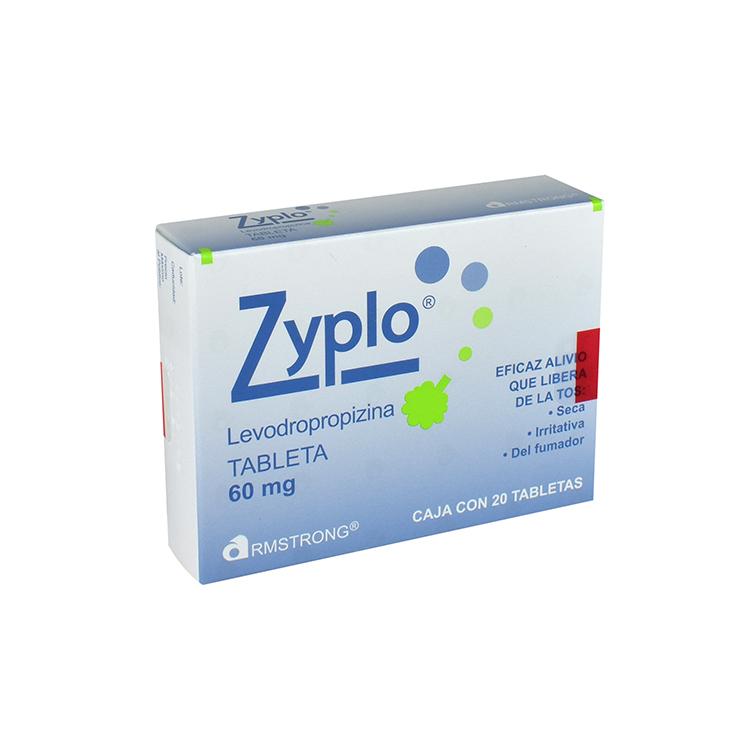 Zyplo 60 Mg Con 20 Tabletas