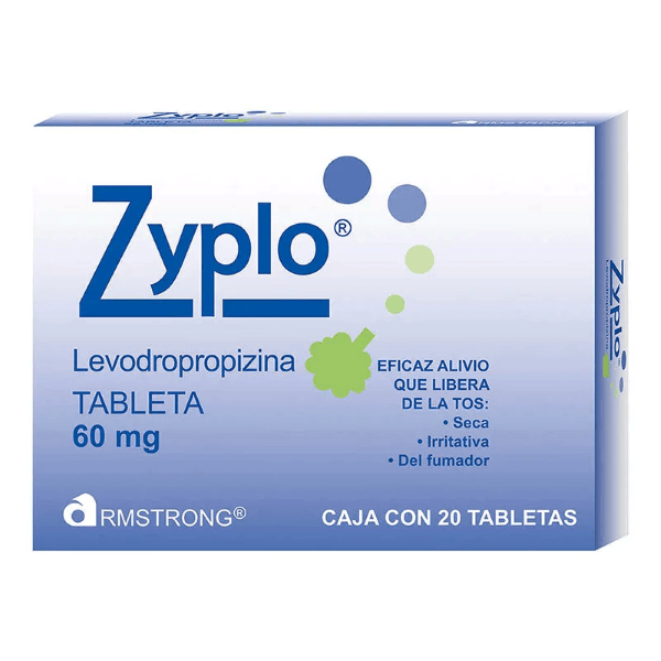 Zyplo 60 Mg Con 20 Tabletas