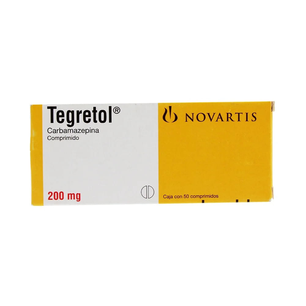 Tegretol 200 Mg Con 50 Comprimidos