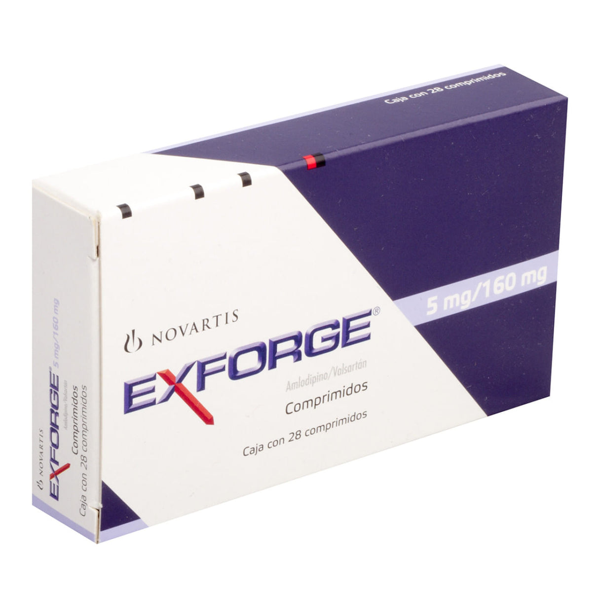 Exforge 5 / 160 Mg Con 28 Comprimidos