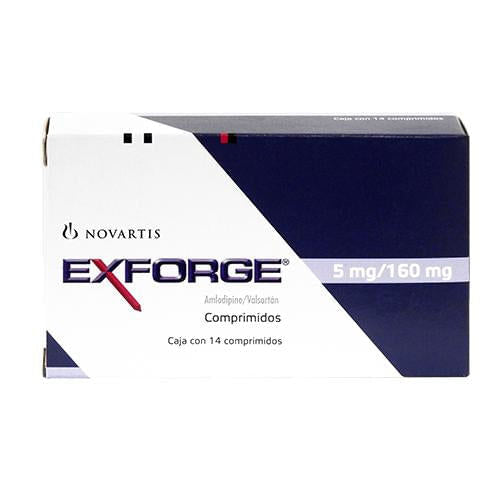Exforge 5 / 160 Mg Con 14 Comprimidos