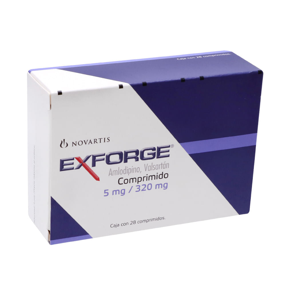 Exforge 5 Mg / 320 Mg. Con 28Comp.