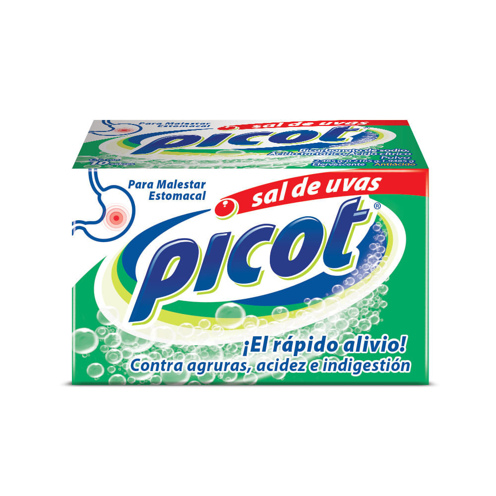 Sal De Uvas Picot Con 10 Sobres