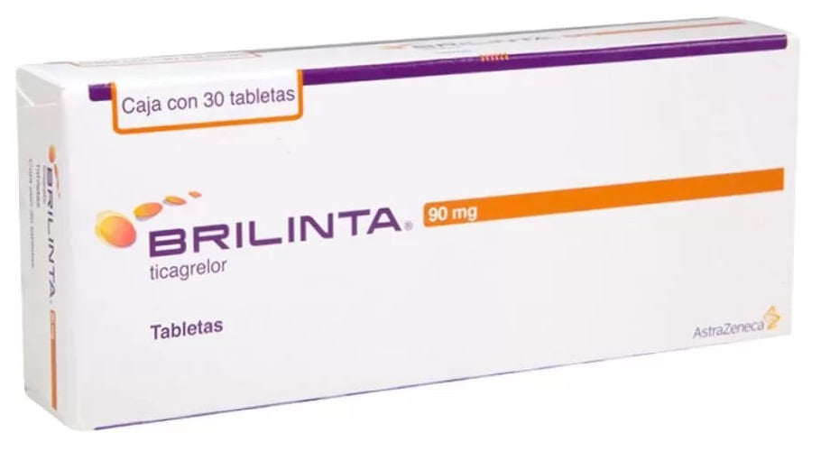 Brilinta 90 Mg Con 30 Tabletas