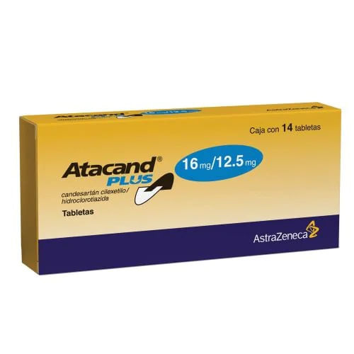 Atacand Plus 16 / 12.5 Mg Con 14 Tabletas