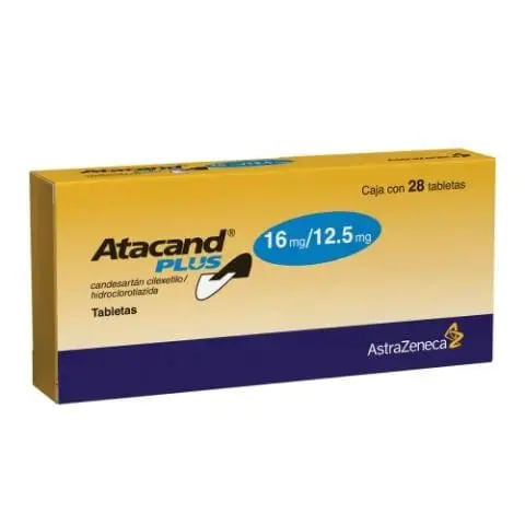 Atacand Plus 16 / 12.5 Mg Con 28 Tabletas