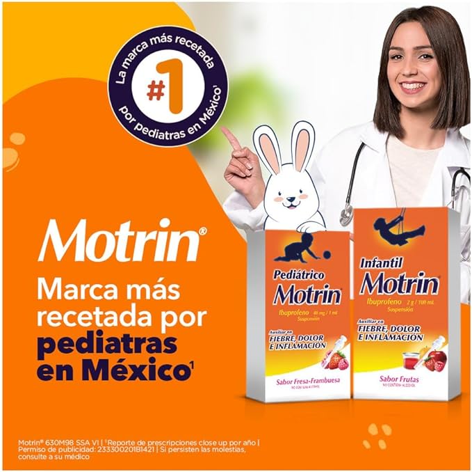 Motrin Inf Suspension 120 Ml