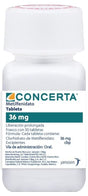 Concerta 36 Mg Con 30 Tabletas