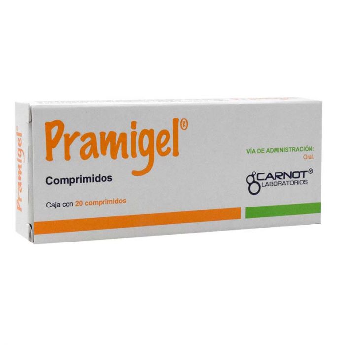 Pramigel Con 20 Comprimidos