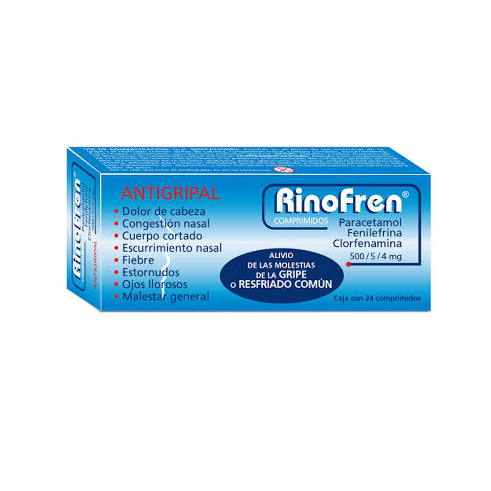 Rinofren Nf Con 24 Comprimidos
