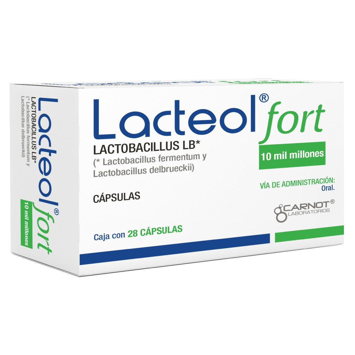 Lacteol Fort 340 Mg 28 Con 10 Capsulasmil Millones
