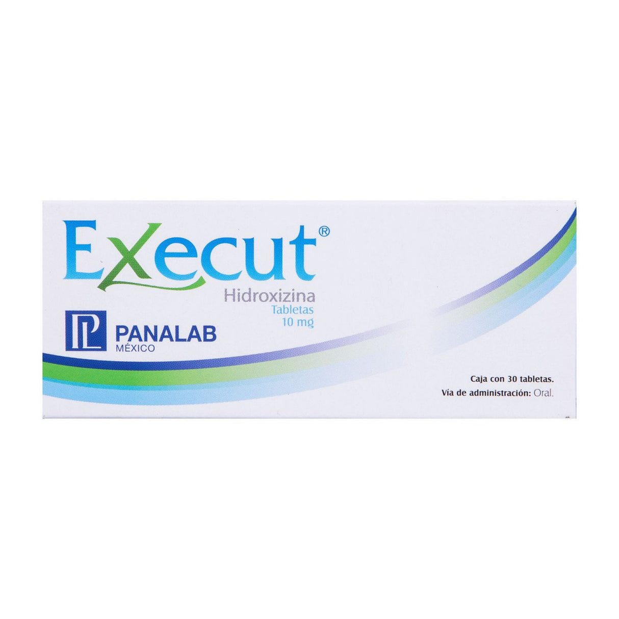 Execut 10 Mg Con 30 Tabletas Panalab