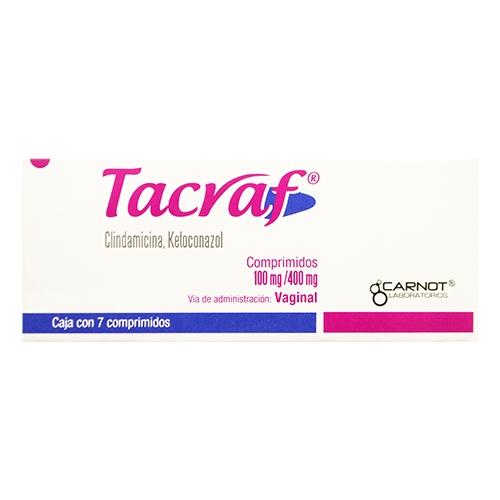 Tacraf 100 / 400 Mg Con 7 Comprimidos