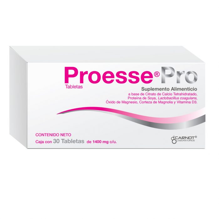 Proesse Pro 1400 Mg Con 30 Tabletas Supl Alim