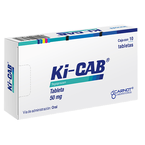 Ki-Cab 50 Mg Con 10 Tabletas