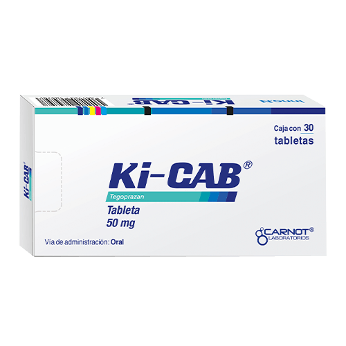 Ki-Cab 50 Mg Con 30 Tabletas