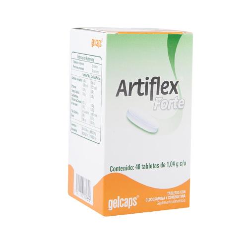 Gelcapsulas Artiflex Forte Con 40 Tabletas