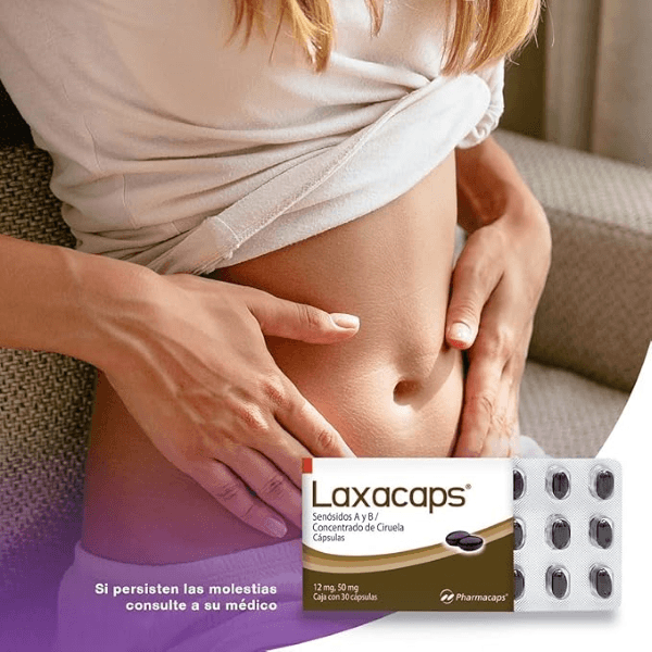 Senosidos Ab Concentrado De Ciruela Laxacapsulas 12 / 50 Mg Con 30 Capsulas